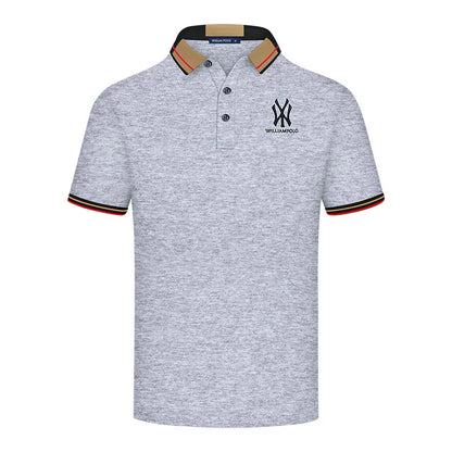 UNIKCOSA Velora Men's Summer Polo Tee Cotton Short Sleeve 💫