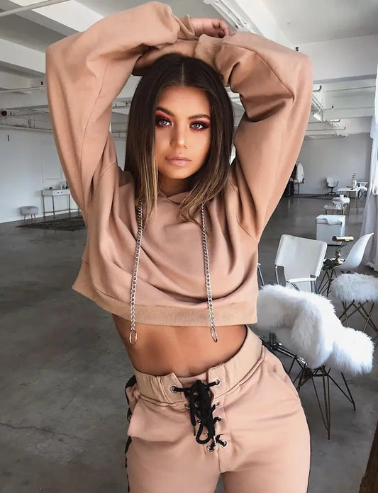 UNIKCOSA’s 2025 Autumn Tracksuit — Casual Hoodie Pullover + Pants 2-Piece Set