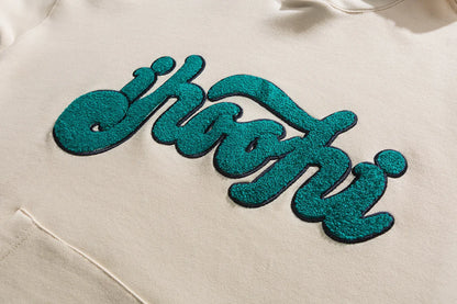 UNIKCOSA UrbanSoul Hooded Sweatshirt Chenille Patch 🌸