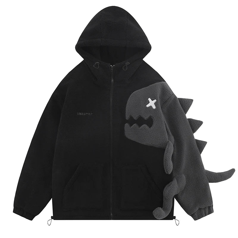 Cozy Lamb Fleece Winter Coat – Warm, Waterproof, Anti‑Shrink for Couples