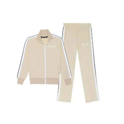 Men's Breathable Stretch Jogging Zipper Jacket & Pants Set