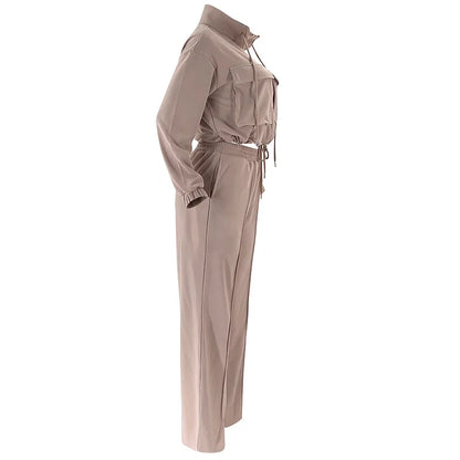 UNIKCOSA NoirFit Winter Tracksuit With Zip And Pocket Pants 🔥