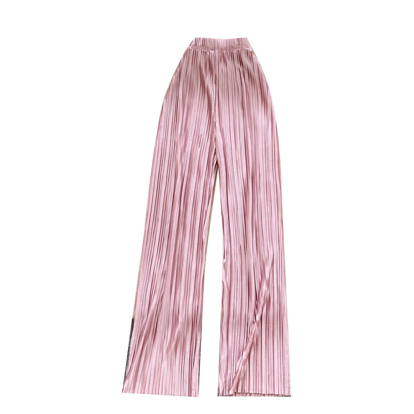 2025 Summer Casual Wide Leg Pants Women Print High Waist Trousers Girls Outdoor Pants Wholesale