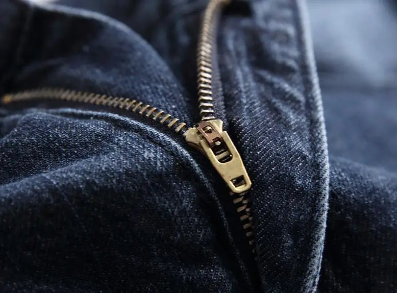 UNIKCOSA UrbanSoul Patched Ripped Jeans Denim Edition 🔥