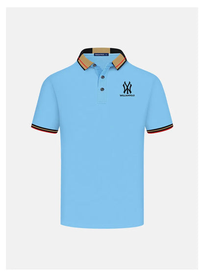 UNIKCOSA Velora Men's Summer Polo Tee Cotton Short Sleeve 💫