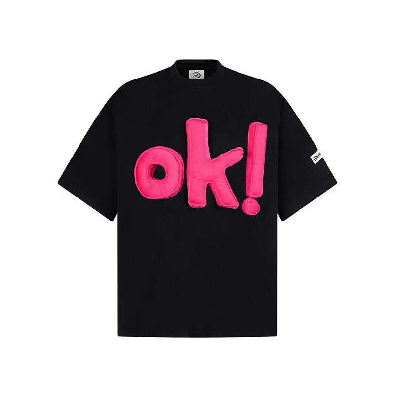 Custom 3D Puff Printed Oversized Cotton T-Shirt for Men