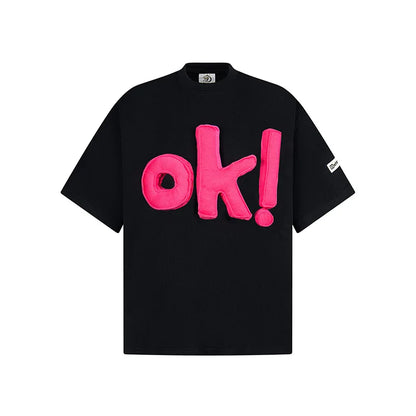 Custom 3D Puff Printed Oversized Cotton T-Shirt for Men