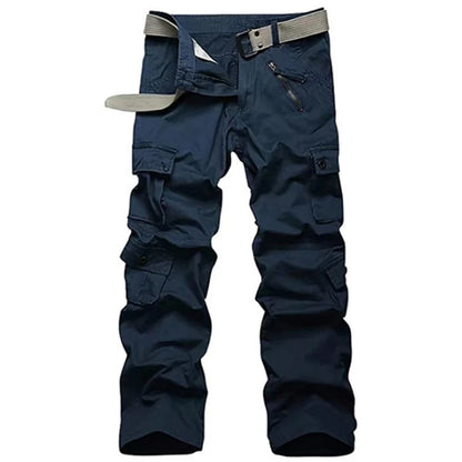 UNIKCOSA UrbanSoul Mens Plus Size Cargo Pants Joggers Zip 🌆