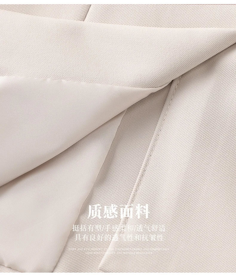 UNIKCOSA Zen Suit Coat With Belted Lapel V Neck For Office 🌆