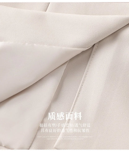 UNIKCOSA Zen Suit Coat With Belted Lapel V Neck For Office 🌆