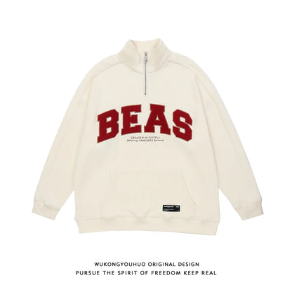 UNIKCOSA Velora Autumn Print Lapel Hoodie High Street 💫