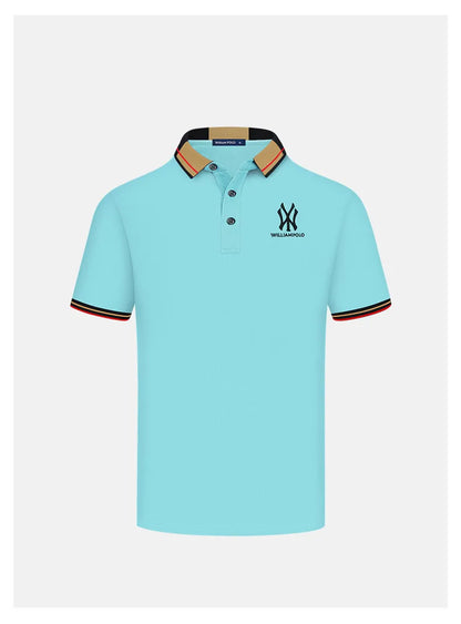 UNIKCOSA Velora Men's Summer Polo Tee Cotton Short Sleeve 💫