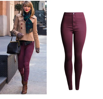 UNIKCOSA Velora Skinny Stretch Jeans High Fit Denim 💫