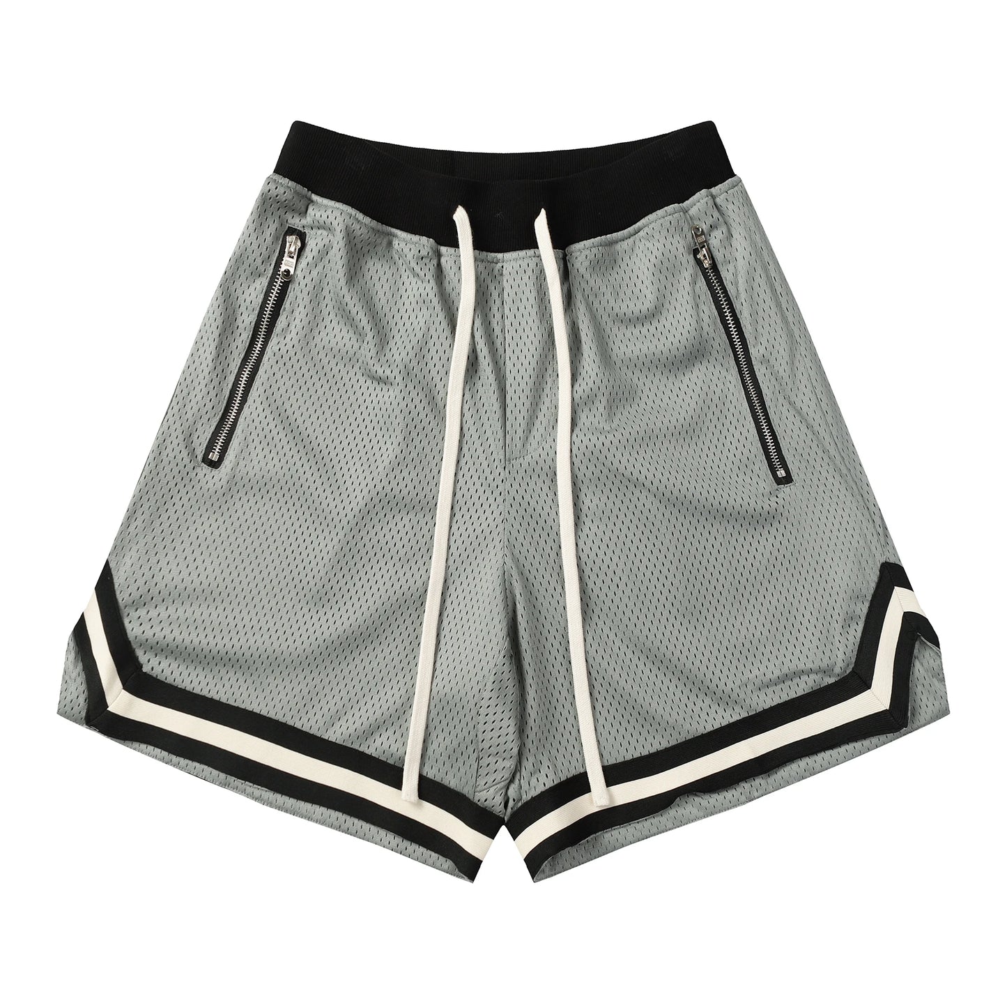 UNIKCOSA Men’s Mesh Polo & Shorts Set – Luxury Designer Oversized Sportswear Outfit (Breathable Summer Edition)
