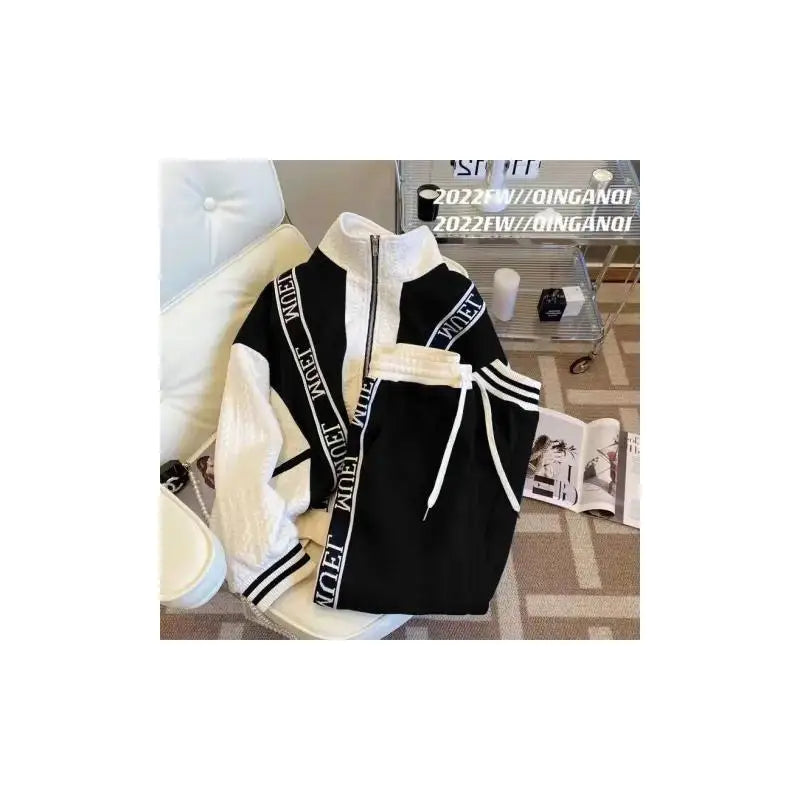 UNIKCOSA Velora Two-Piece Set Plus Size Athleisure Edition 💫