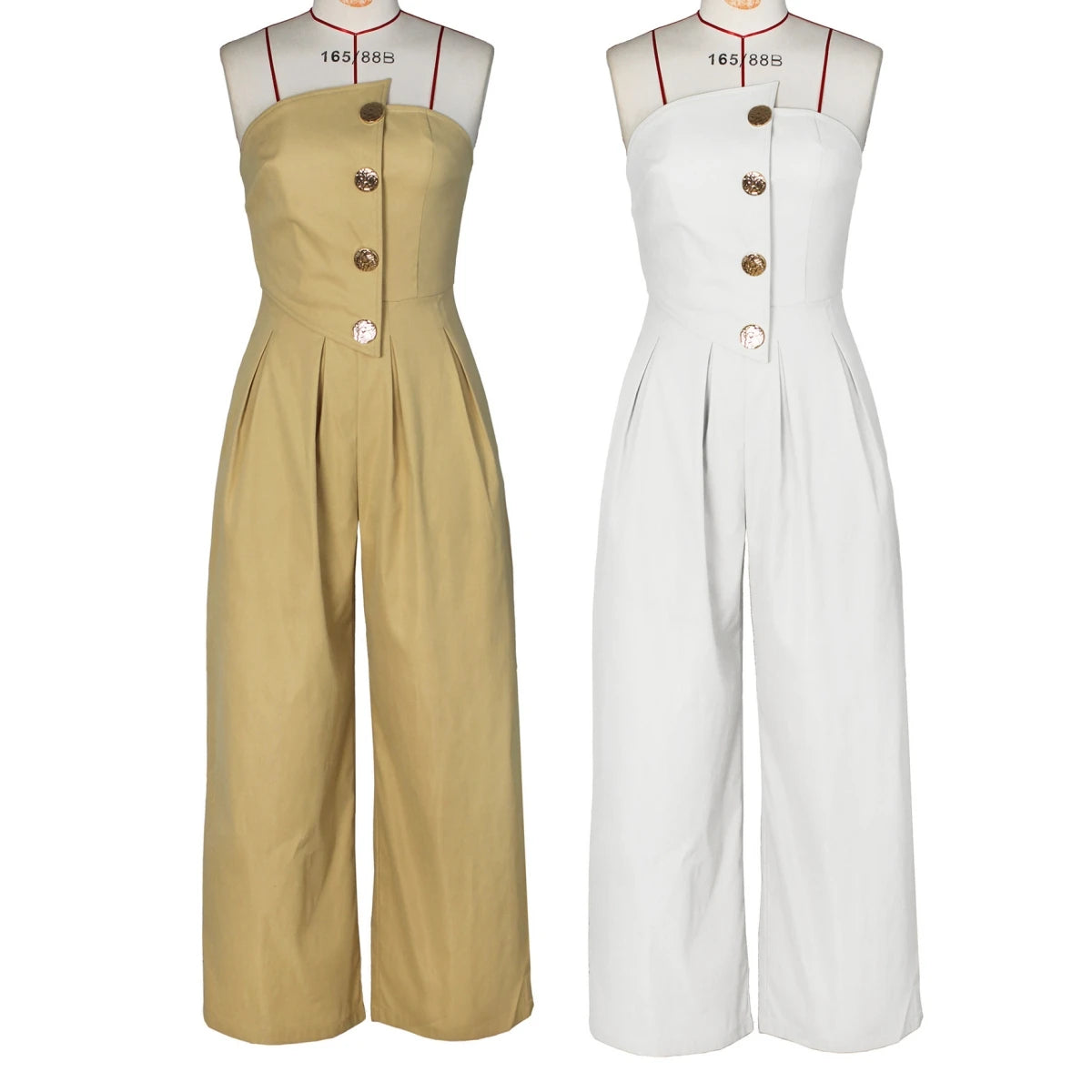 UNIKCOSA Velora Wide-Leg Jumpsuit Sleeveless One-Piece 💫