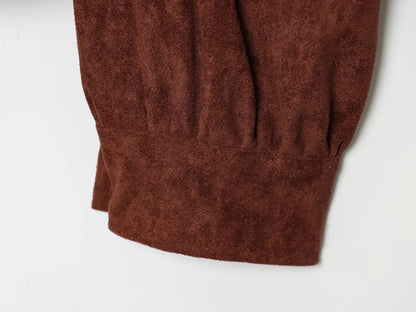 Elegant Pleated Single-Breasted Autumn Coat for Women