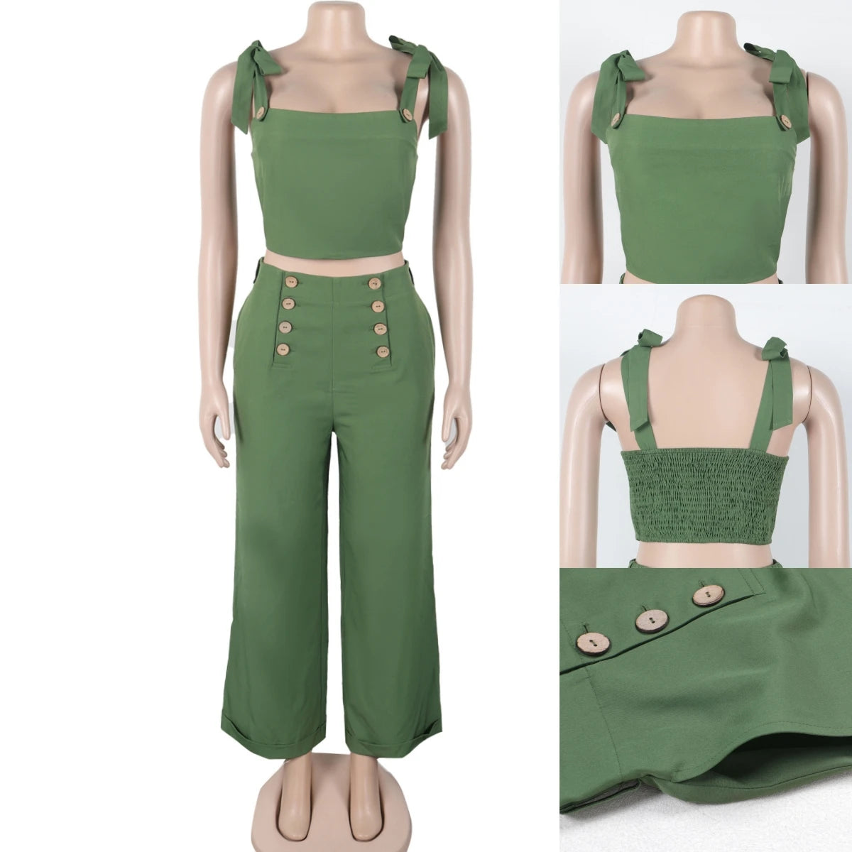 UNIKCOSA Velora Elegant Summer Two-Piece Set Office Ready 💫