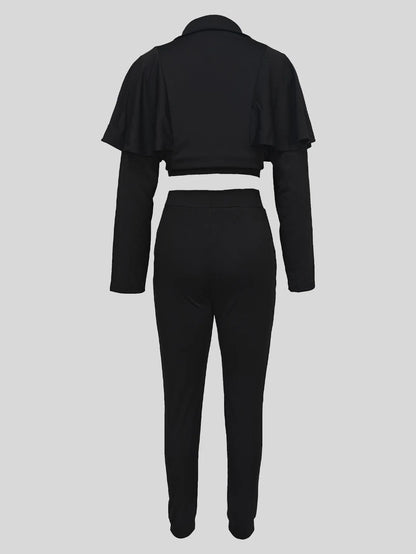 UNIKCOSA Velora Two Piece Set Summer Tracksuit Lace Up 🌸