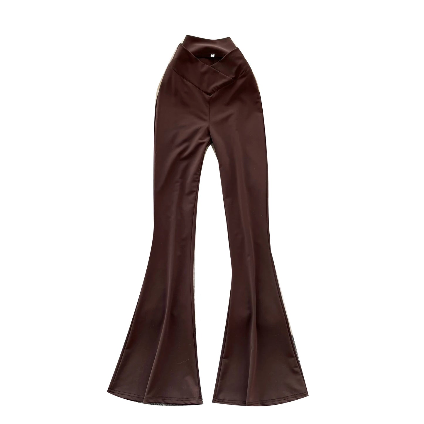 UNIKCOSA Women’s Spring Flare Pants – 2025 High-Waist Printed Long Trousers (Casual Chic Edition)