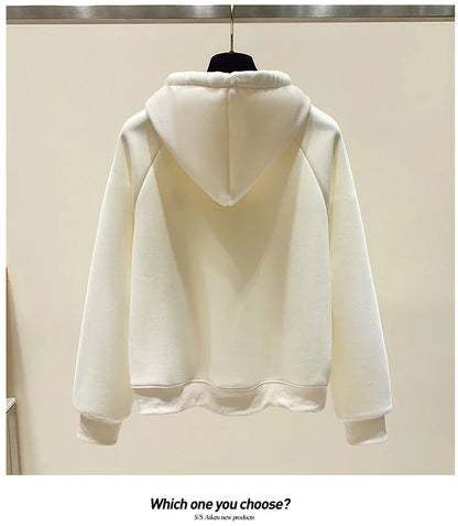 UNIKCOSA Velora Oversized Hoodie Winter Embroidered 💫