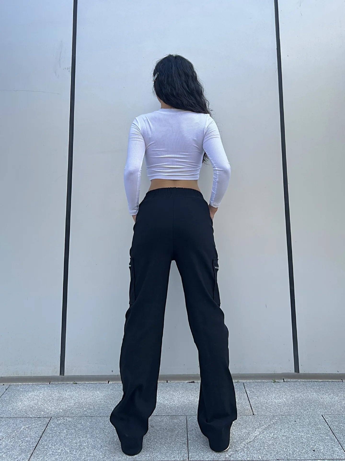 UNIKCOSA Velora Y2K Cargo Pants Multi Pocket Streetwear 💫