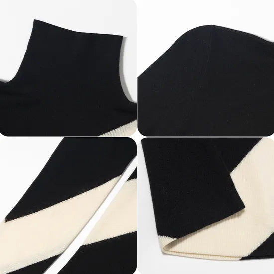 Luxurious High Neck Merino Wool Turtleneck Sweater with Custom Logo