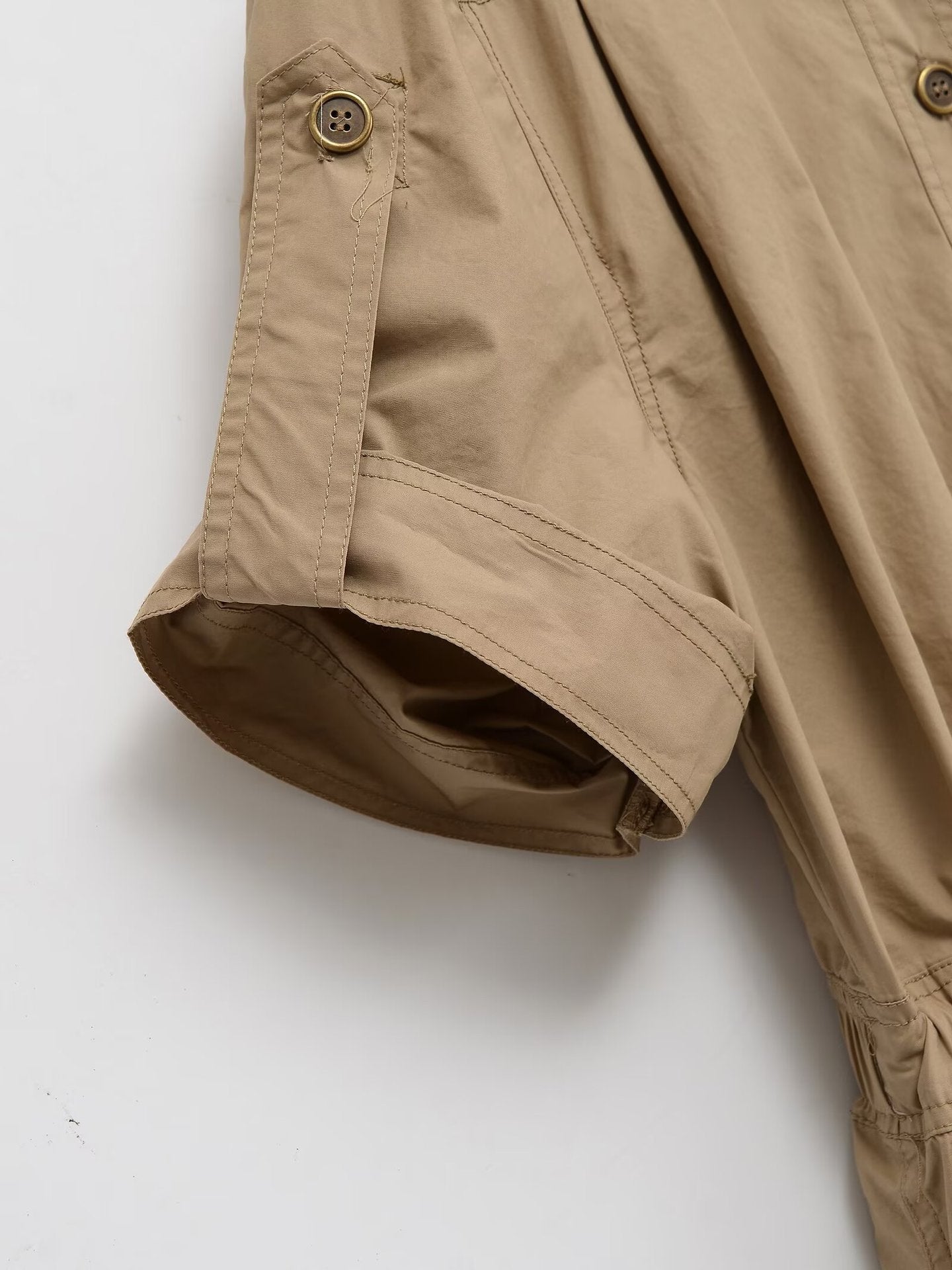 UNIKCOSA UrbanSoul CamelEase Short Sleeve Jumpsuit 💫