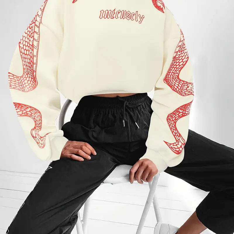 UNIKCOSA RetroMuse Printed Hoodie 3D Streetwear Edition 💫