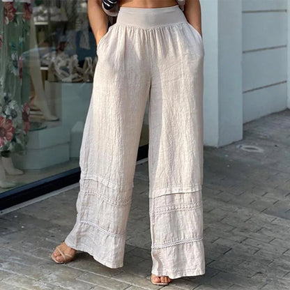 UNIKCOSA™ Elegant High-Waist 2-Piece Set – V-Neck Bat Sleeve Crop Top & Flared Pants | Women’s Streetwear Matching Outfit