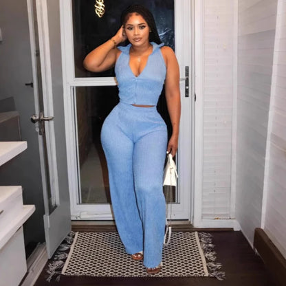 UNIKCOSA Velora Two Piece Set Summer Streetwear Collection💫