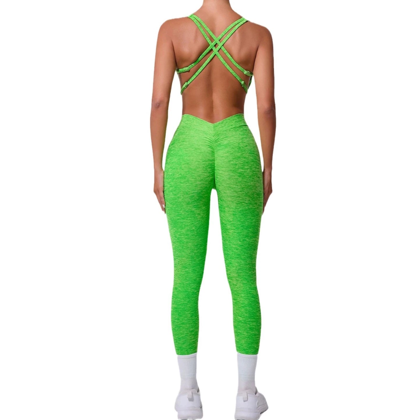 UNIKCOSA’s 2025 Sporty Jumpsuit — Push-Up Fitness Overalls for Gym, Yoga & Streetwear