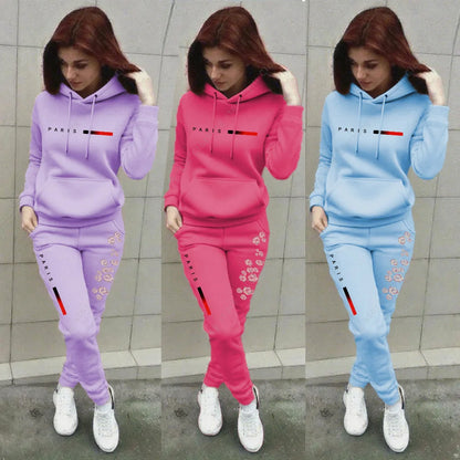 UNIKCOSA’s Autumn/Winter Jogging Set — High-Quality Hoodie + Pants 2-Piece Outfit