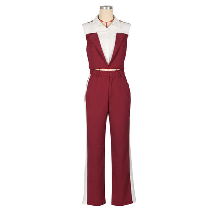 UNIKCOSA™ 2025 Elegant Blazer Pant Set – Women’s 2-Piece Matching Outfit with Slim-Fit Blazer Shirt & High-Waist Pants | Y2K Streetwear Workwear