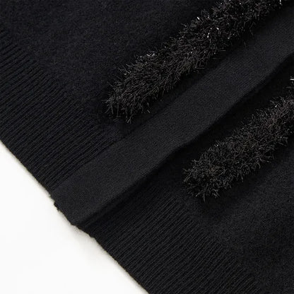 K&P Women's Merino Wool Round Neck Long Sleeve Cardigan Sweater