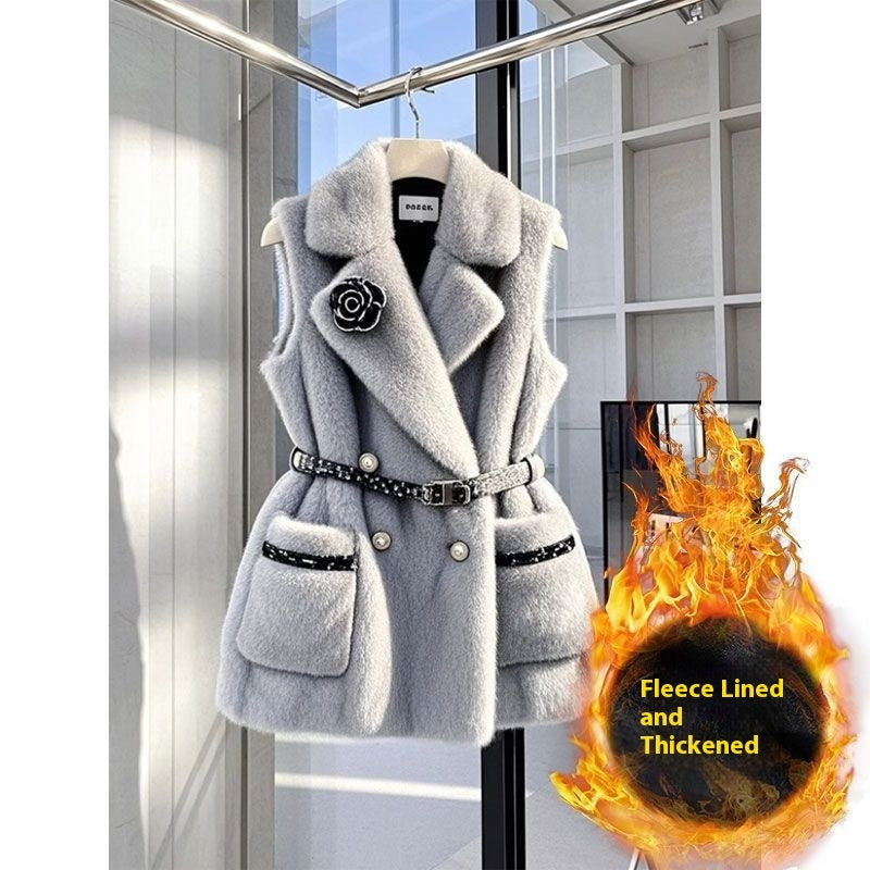 UNIKCOSA NoirFit Bandage Vest Dress Gray Edition 💫