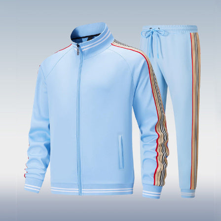 UNIKCOSA Trend Casual Two-Piece Set – Long Sleeve Coat & Trousers Suit