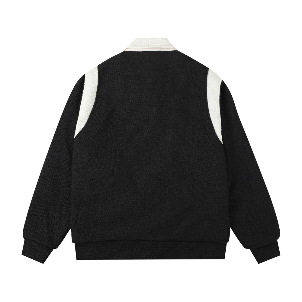 UNIKCOSA UrbanSoul Color-Stitching Jacket Men's Edition 💫