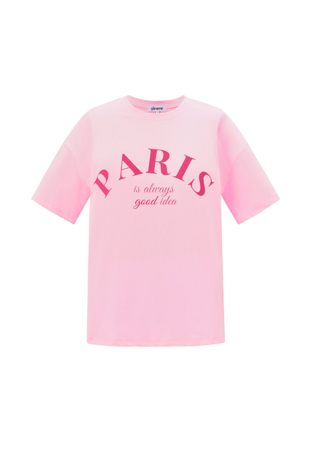 Cotton Women's T-shirt Casual Letters