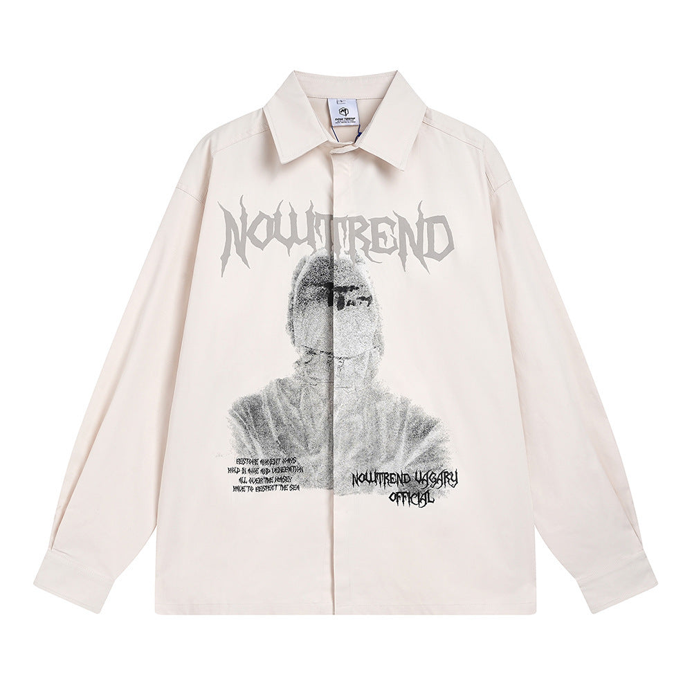 UNIKCOSA LuxeEase Figure Printed Shirt Cardigan Edition 💫