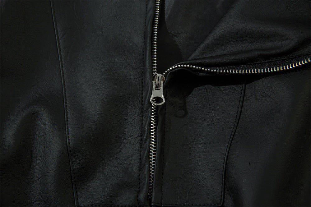 UNIKCOSA Velora Racing Leather Jacket Streetwear 🔥