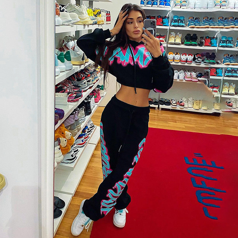 UNIKCOSA UrbanSoul Hooded Two-Piece Streetwear Set 💫