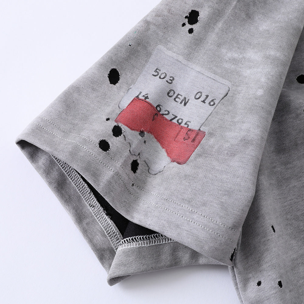 UNIKCOSA UrbanSoul American Style Distressed T Shirt 💫