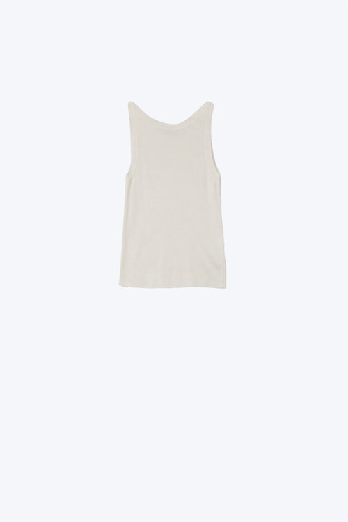 Q2 Boat Neck Comfy Ribbed Top in White