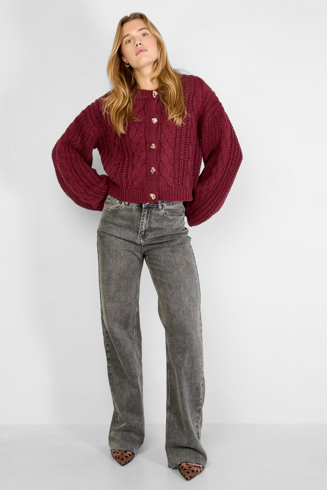 Cable Cardigan