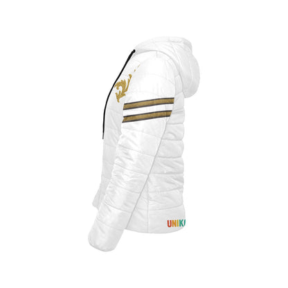 UNIKCOSA Velora Quilted Luxe Hooded Jacket All-Season💫