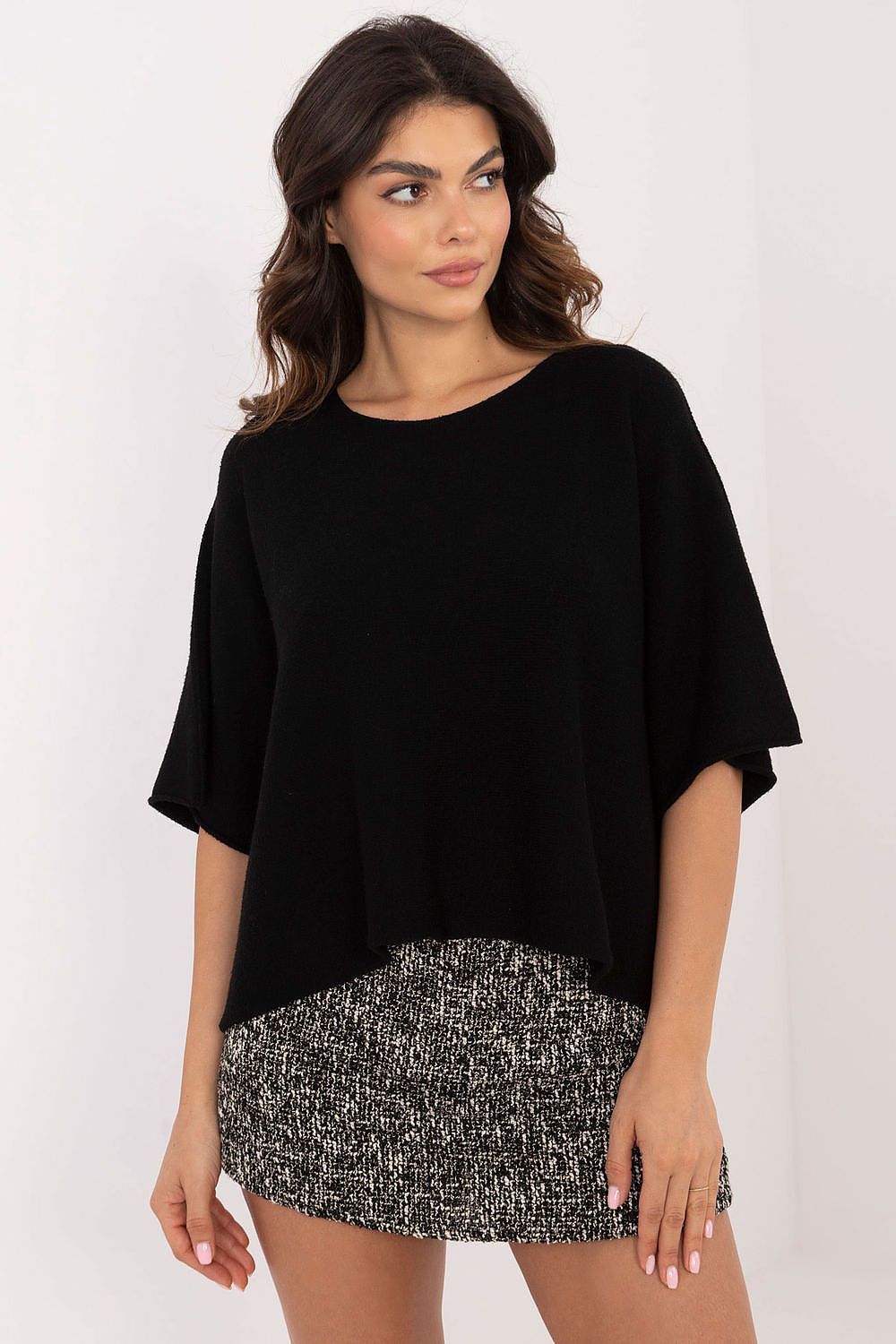  Short sleeve sweater model 202705 Italy Moda 