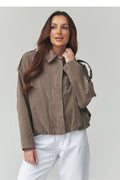  Corduroy jacket model 225690 Makadamia 