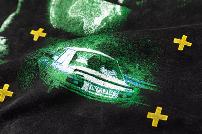 UNIKCOSA RetroMuse Retro Print Couple Hoodie Unisex 💫