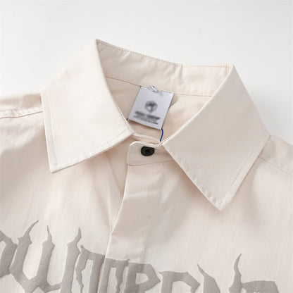 UNIKCOSA LuxeEase Figure Printed Shirt Cardigan Edition 💫